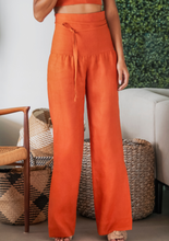 Load image into Gallery viewer, Mimbre Long Linen Pants